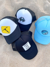 Load image into Gallery viewer, Surfer Crossing Trucker Hat
