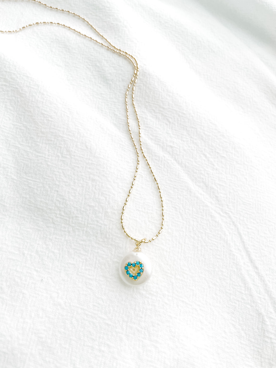 Pearl Blu Necklace