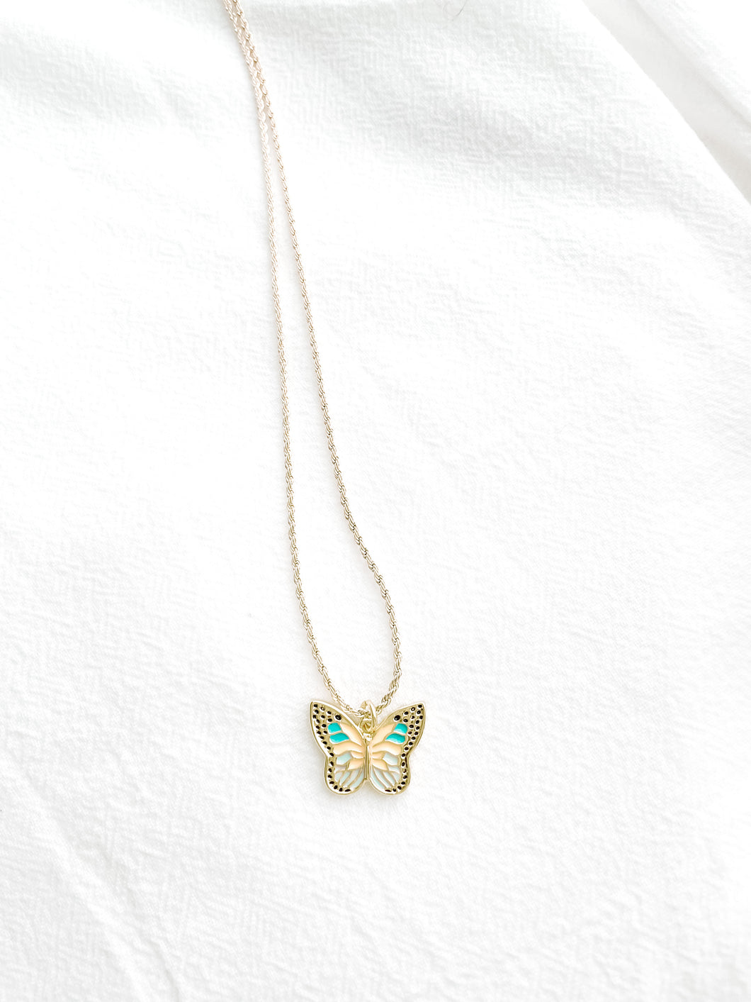 Monarch Butterfly Necklace